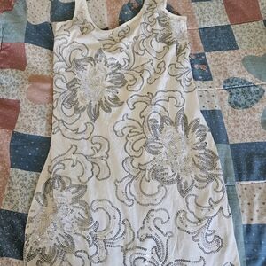 White long tank dress